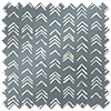 Rolling Hills Velvet, Charcoal - Roman Blind